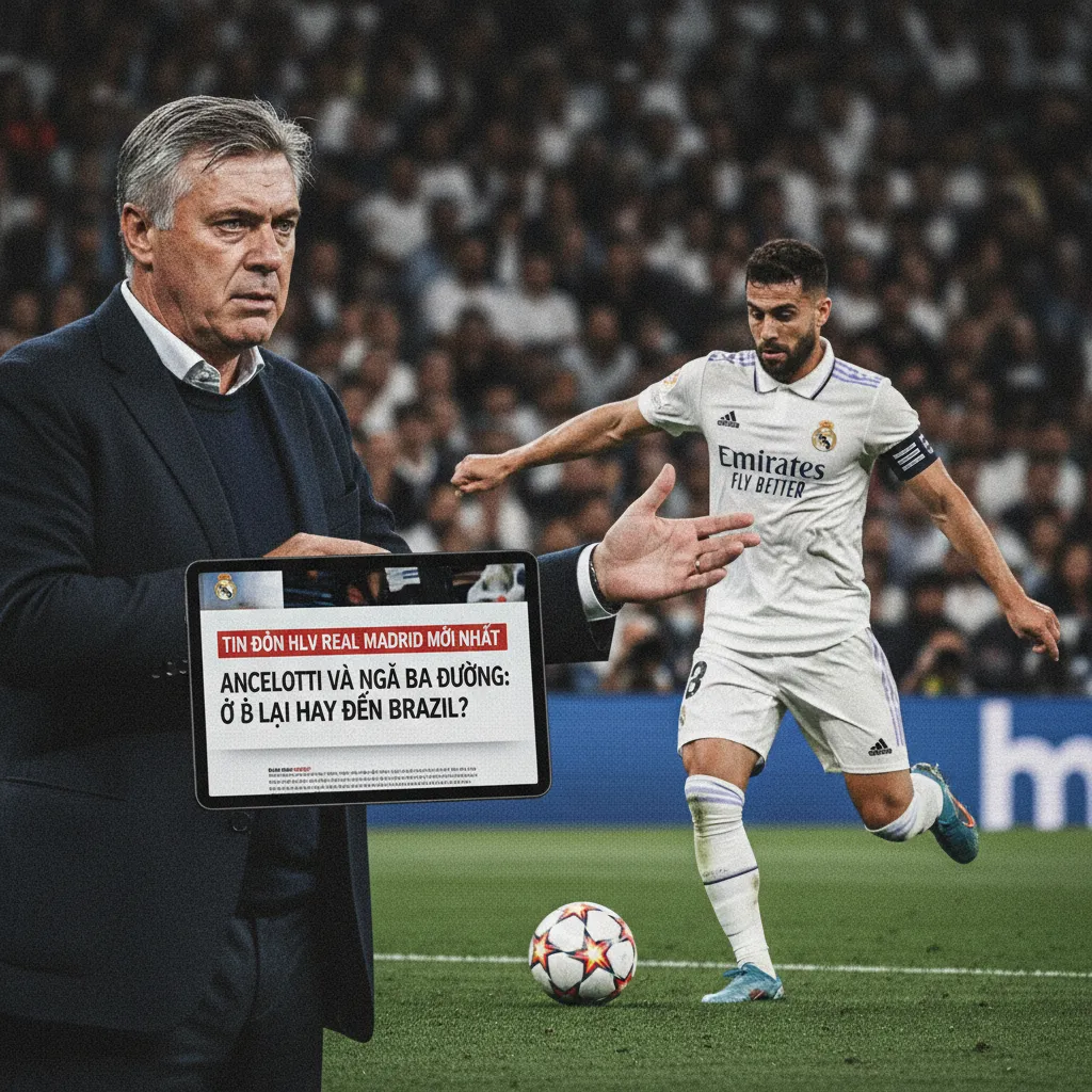 Ancelotti và Ngã Ba Đường: Ở Lại Hay Đến Brazil?