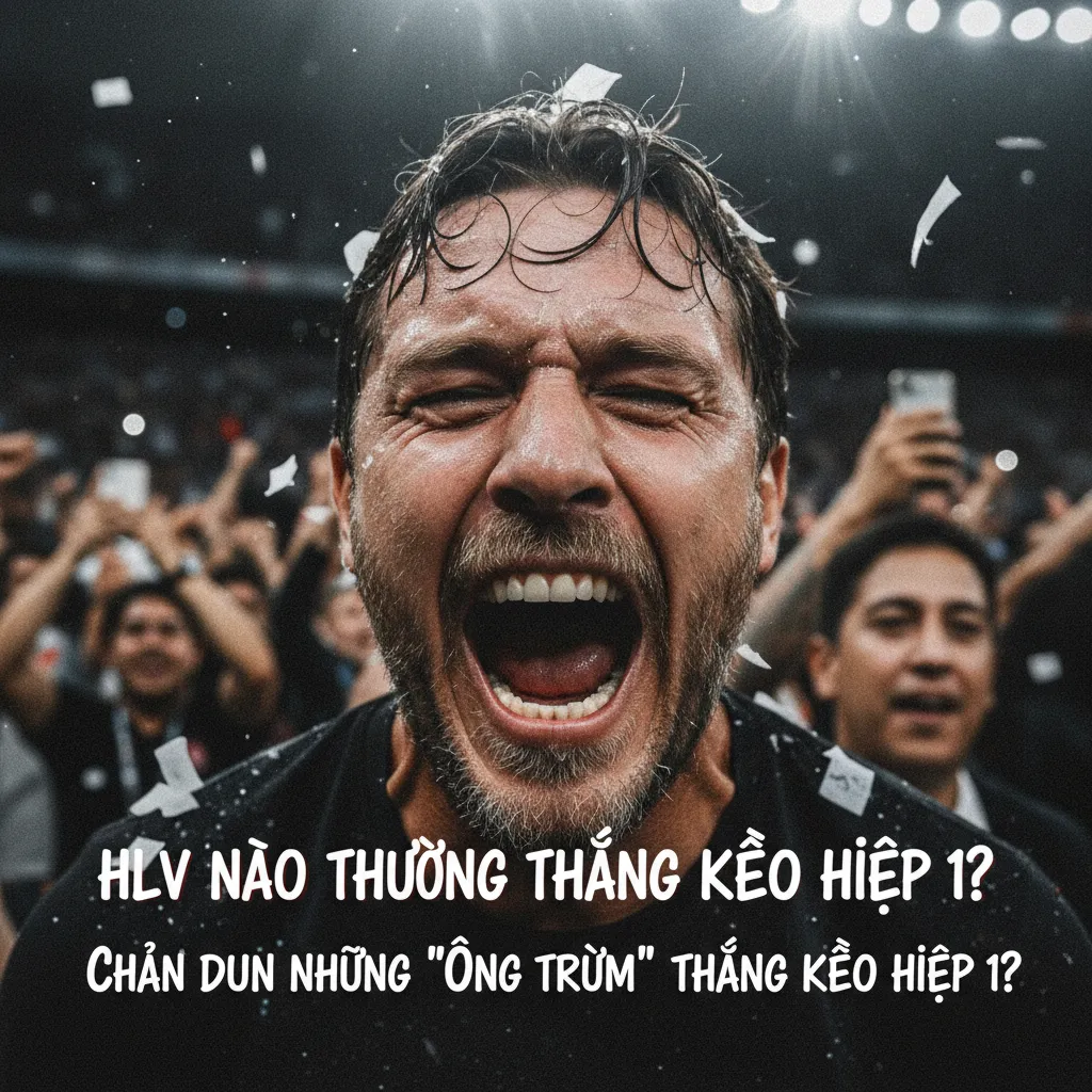 Những HLV có lối chơi thực dụng cần cẩn trọng khi cược hiệp 1