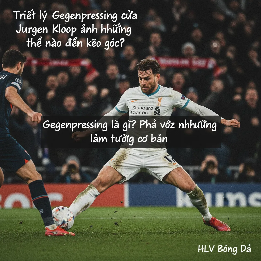 Gegenpressing là gì? Phá vỡ những lầm tưởng cơ bản