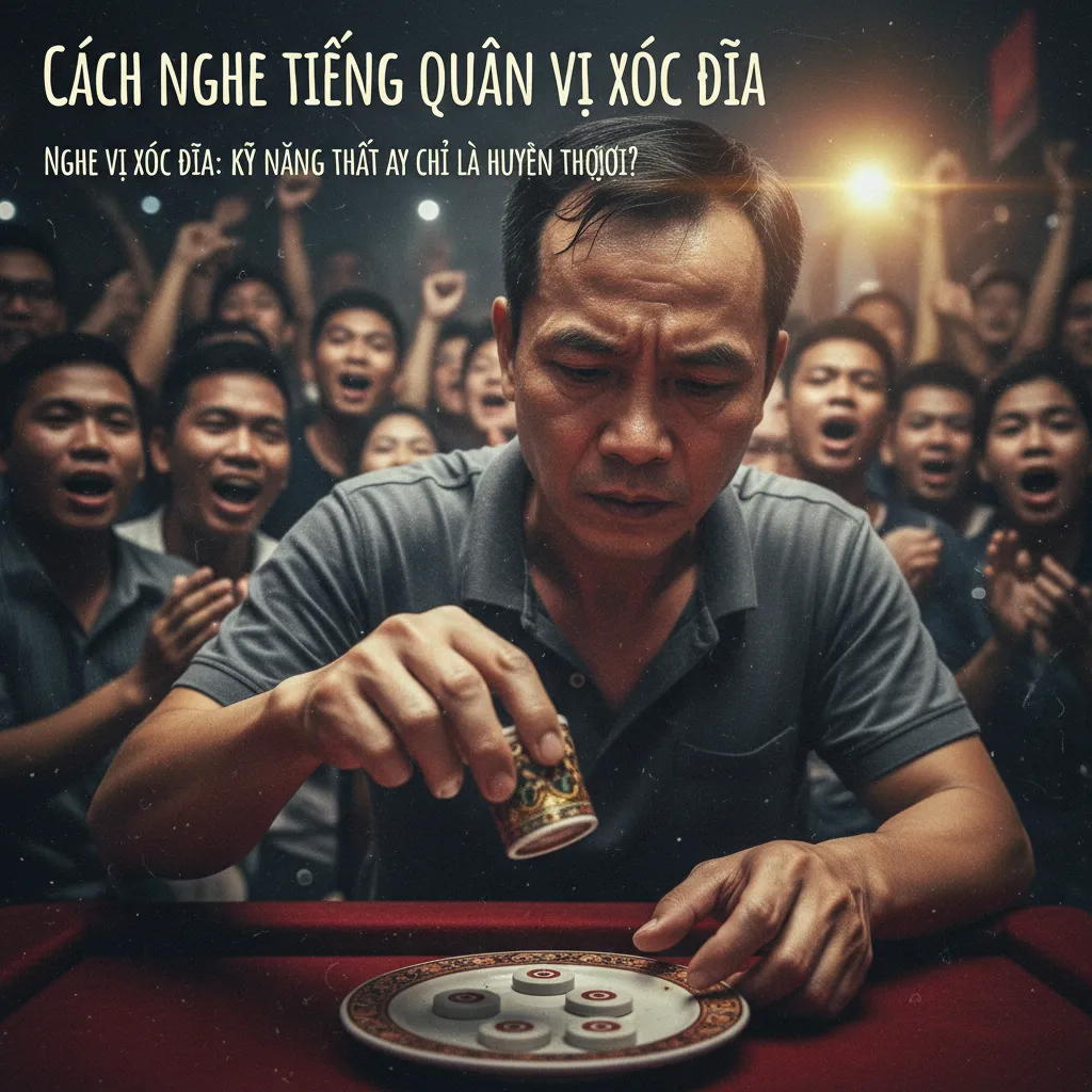 Nghe vị Xóc Đĩa: Kỹ năng thật hay chỉ là huyền thoại?
