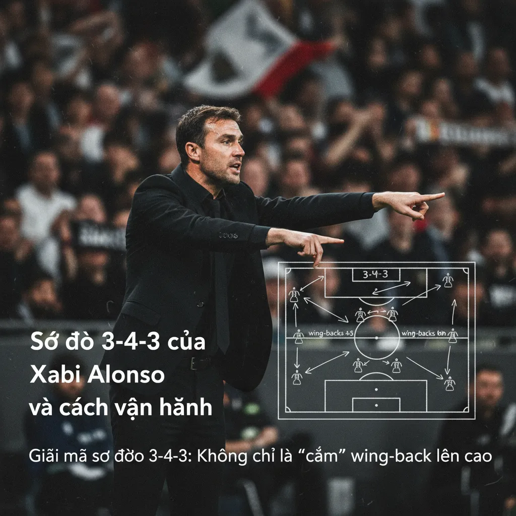 Giải mã sơ đồ 3-4-3: Không chỉ là "cắm" wing-back lên cao